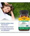 Country Life Suntheanine L-Theanine 200 mg
