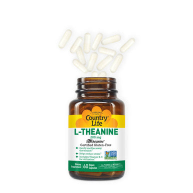 Country Life Suntheanine L-Theanine 200 mg