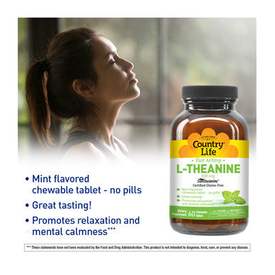 Country Life L-Theanine 100 mg