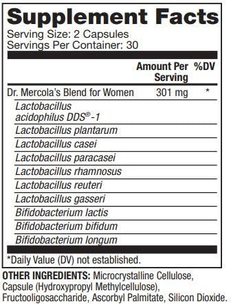 Dr. Mercola Complete Probiotics for Women