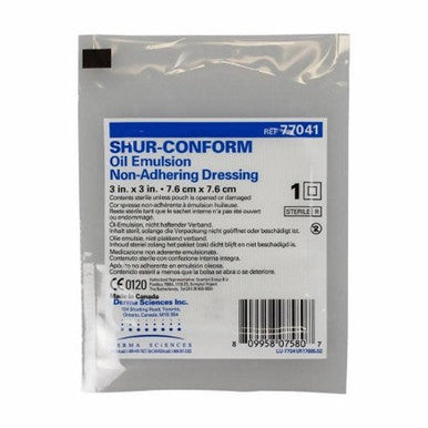 Oil Emulsion Impregnated Dressing 3 X 3 Inch 50 Count By Dermascience