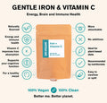 DR.VEGAN Gentle Iron + Vitamin C 30's