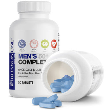 Bronson Bronson ONE Men's 50+ Complete Once-Daily Multivitamin 30 Count