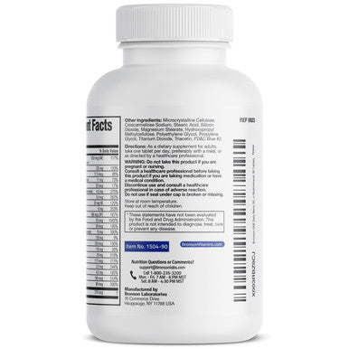 Bronson Bronson ONE Men's 50+ Complete Once-Daily Multivitamin 90 Count