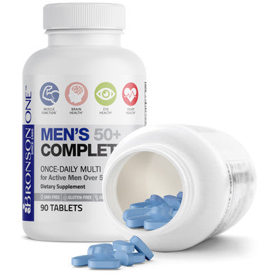 Bronson Bronson ONE Men's 50+ Complete Once-Daily Multivitamin 90 Count
