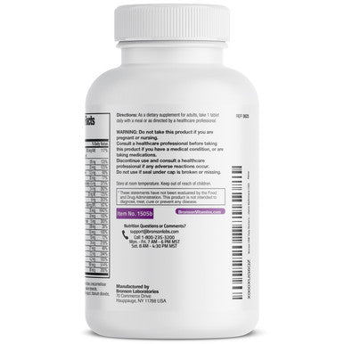 Bronson Bronson ONE Women's 50+ Complete Once-Daily Multivitamin 180 Count