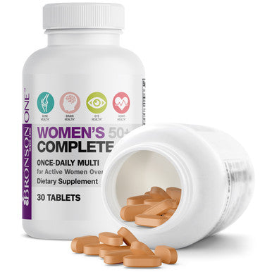 Bronson Bronson ONE Women's 50+ Complete Once-Daily Multivitamin 30 Count