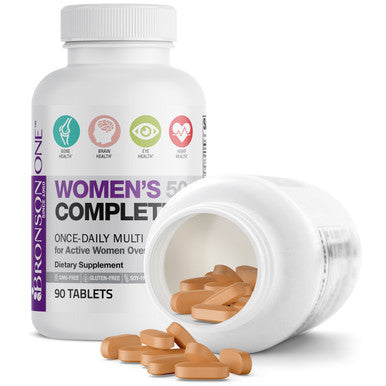 Bronson Bronson ONE Women's 50+ Complete Once-Daily Multivitamin 90 Count