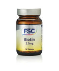 Food Supplement Company FSC Biotin 2.5mg 30 Tablet