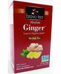 Absolute Ginger Tea 20 Bags By Bravo Tea & Herbs