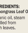 Dr. Mercola Lemongrass Essential Oil Organic