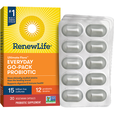 Ultimate Flora Everyday Go-Pack 15 Billion 30 caps by Renew Life