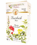 Organic Burdock Root Tea 24 Bags By Celebration Herbals