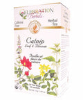 Organic Catnip Leaf & Blossom Tea 24 Bags By Celebration Herbals