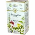Organic Dandelion Root Raw Tea 24 Bags By Celebration Herbals