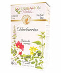 Organic Elderberries Tea 24 Bags By Celebration Herbals