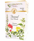 Organic Fennel Seed Blonde Tea 24 Bags By Celebration Herbals