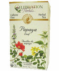 Organic Papaya Leaf Tea 24 Bags By Celebration Herbals