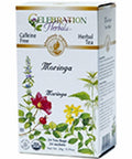 Organic Moringa Blend Tea 24 Bags By Celebration Herbals