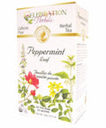 Organic Peppermint Leaf Tea 24 Bags By Celebration Herbals