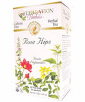 Organic Rose Hips Tea 24 Bags By Celebration Herbals