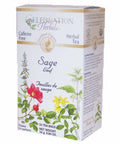 Organic Sage Leaf Tea 24 Bags By Celebration Herbals