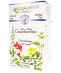 Cranberries Pure Tea 24 Bags By Celebration Herbals
