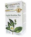 Organic English Breakfast Black Tea 24 Bags By Celebration Herbals