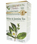 Organic White & Jasmine Tea 24 Bags By Celebration Herbals