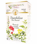 Organic Dandelion Root Roasted Tea 24 Bags By Celebration Herbals