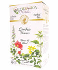 Organic Linden Flowers Tea 24 Bags By Celebration Herbals