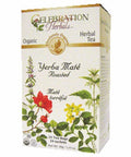 Organic Yerba Mate Roasted Tea 24 Bags By Celebration Herbals