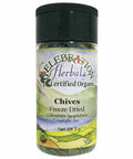 Organic Chives Freeze Dried 4 grams By Celebration Herbals