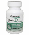 Vitamin D 1000 IU 100 Tabs By Plus Pharma