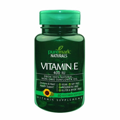 Vitamin E 400IU 60 Veg Caps By PureMark