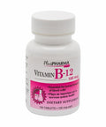 Vitamin B-12 100 Tabs By Plus Pharma