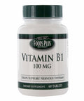 Vitamin B-1 60 Tabs By Food Plus