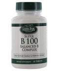 Vitamin B Complex Super 60 Tabs By Food Plus