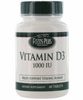 Vitamin D3 60 Tabs By Food Plus