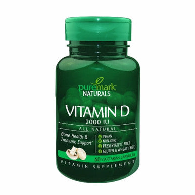 Vitamin E 2000IU 60 Veg Caps By PureMark