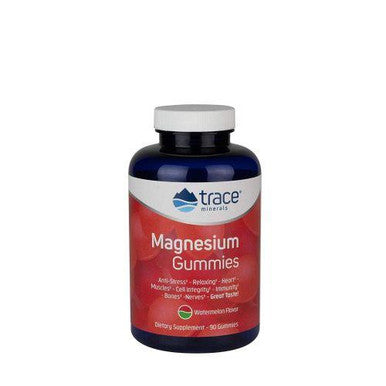 Magnesium Gummies Watermelon 120 Count by Trace Minerals