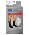 Qcs Diabetic Care Crew Socks For Men And Women Large White 1 Each By Qcs