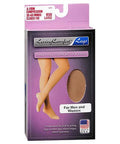 Loving Comfort Thigh High Support Stockings X-Firm Compression 30-40 mmHg Beige Large Closed Toe, 1 Each By Scott Specialties