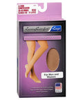 Loving Comfort Thigh High Support Stockings X-Firm 30-40 Mmhg Beige Closed Toe X-Large 1 Each By Loving Comfort