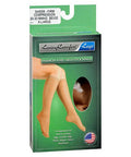 Loving Comfort Legs Fashion Knee High Stockings Sheer Firm Compression Beige X-Large 1 Each By Scott Specialties