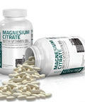 Bronson Magnesium Citrate with Vitamin B6 250 Count