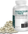 Bronson Magnesium Citrate with Vitamin B6 250 Count