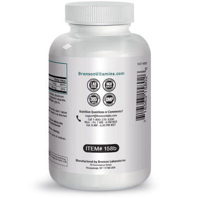 Bronson Magnesium Citrate with Vitamin B6 250 Count