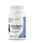Elderberry Vitamin C Zinc Gummies 60 Gummies By Doctors Best