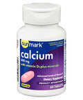 Sunmark Calcium + D3 60 Mini Tabs By Sunmark